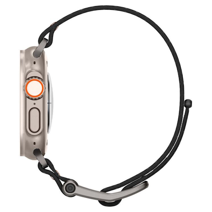 Ремешок Spigen (SGP) DuraPro Flex Ultra для Apple Watch 46 / 45 / 44 / SE 44 / 42 (Series 1-3) / Ultra / Ultra 2 - Black: фото 9 из 17
