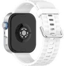 Ремешок UniCase Silicone Strap для Huawei Watch Fit 3 / Fit 4 / Fit 4 Pro - White: фото 1 из 7