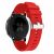 Ремінець UniCase Twill Texture для Samsung Watch Active / Active 2 40mm / Active 2 44mm - Red: фото 1 з 5