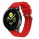 Ремінець UniCase Twill Texture для Samsung Watch Active / Active 2 40mm / Active 2 44mm - Red (223110R). Фото 2 з 5
