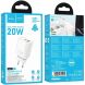 Мережевий зарядний пристрій Hoco N61 PD20W + QC3.0 (USB + Type-C) - White (960199W). Фото 5 з 7