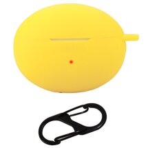 Силіконовий чохол Deexe Silicone Case (FH) для Huawei FreeBuds 6i - Yellow: фото 1 з 5