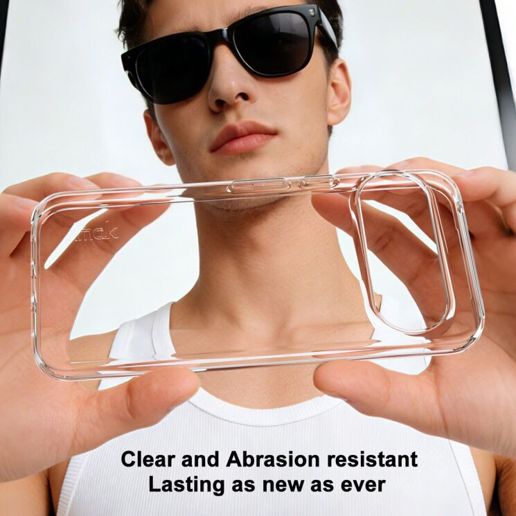 Силиконовый чехол IMAK UX-10 Series для Google Pixel 11 Pro XL - Transparent: фото 4 из 9