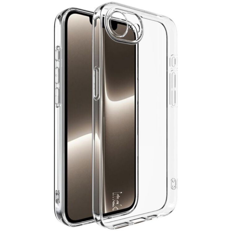 Силиконовый чехол IMAK UX-5 Series для Apple iPhone 16e - Transparent: фото 1 из 10