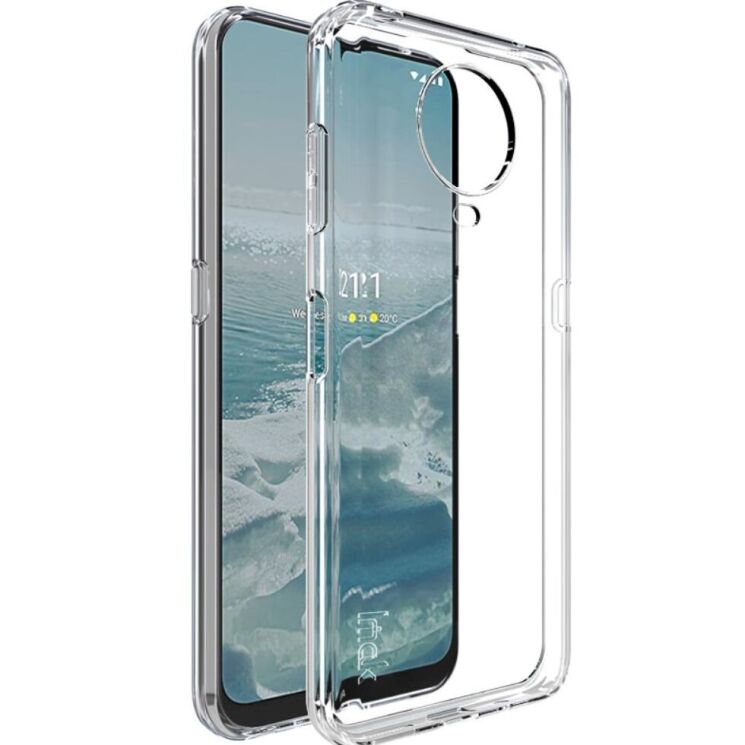 Силиконовый чехол IMAK UX-5 Series для Nokia G10 / G20 - Transparent: фото 1 из 12