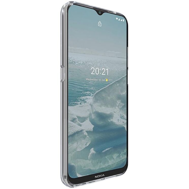 Силиконовый чехол IMAK UX-5 Series для Nokia G10 / G20 - Transparent: фото 4 из 12