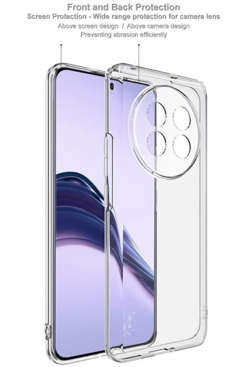Силиконовый чехол IMAK UX-5 Series для Realme 13 Pro / 13 Pro Plus - Transparent: фото 8 из 10