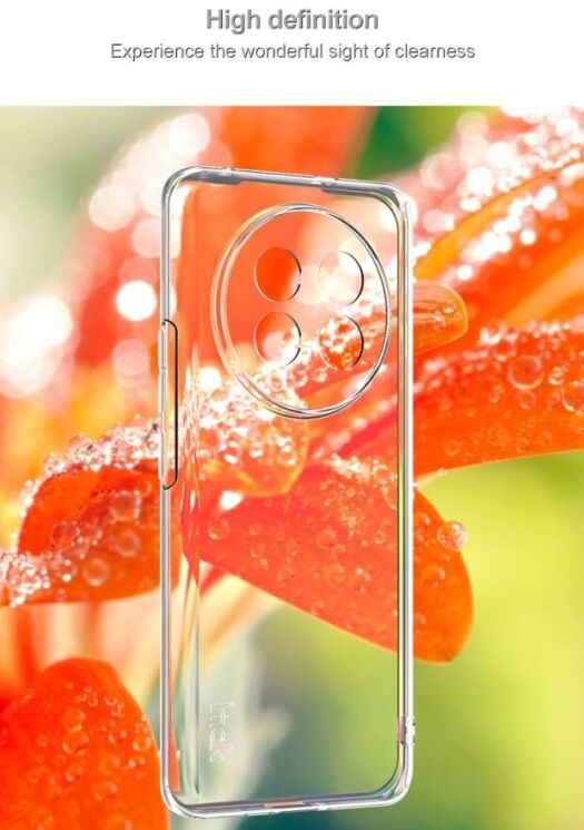 Силиконовый чехол IMAK UX-5 Series для Realme 13 Pro / 13 Pro Plus - Transparent: фото 6 из 10