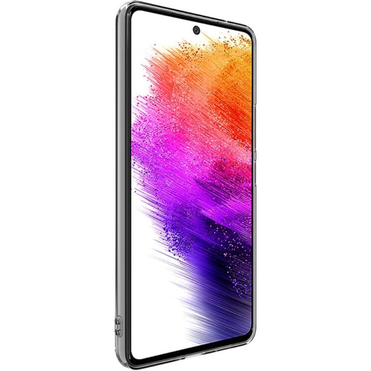 Силиконовый чехол IMAK UX-5 Series для Samsung Galaxy A73 (A736) - Transparent: фото 2 из 12