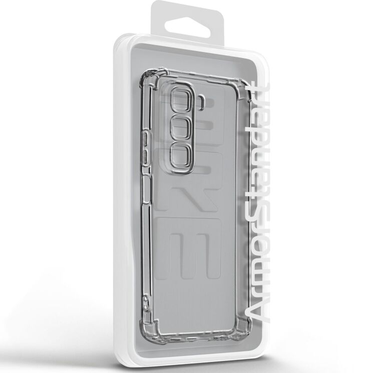 Силиконовый (TPU) чехол ArmorStandart Air Force для Infinix Hot 50 - Clear: фото 2 из 6