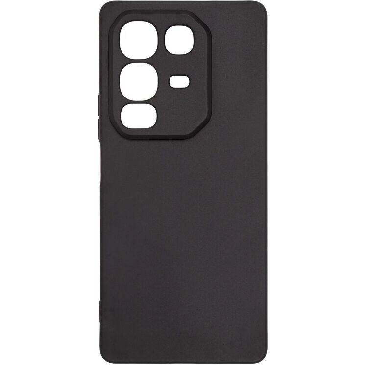 Силіконовий (TPU) чохол ArmorStandart Matte Slim Fit для Infinix Note 50 - Black: фото 1 з 5