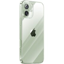 Силіконовий (TPU) чохол BASEUS Simple Series для Apple iPhone 16 Plus - Transparent: фото 1 з 4