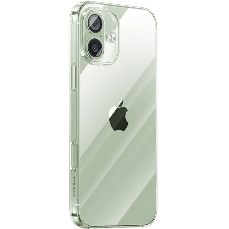 Силиконовый (TPU) чехол BASEUS Simple Series для Apple iPhone 16 Plus - Transparent: фото 1 из 4