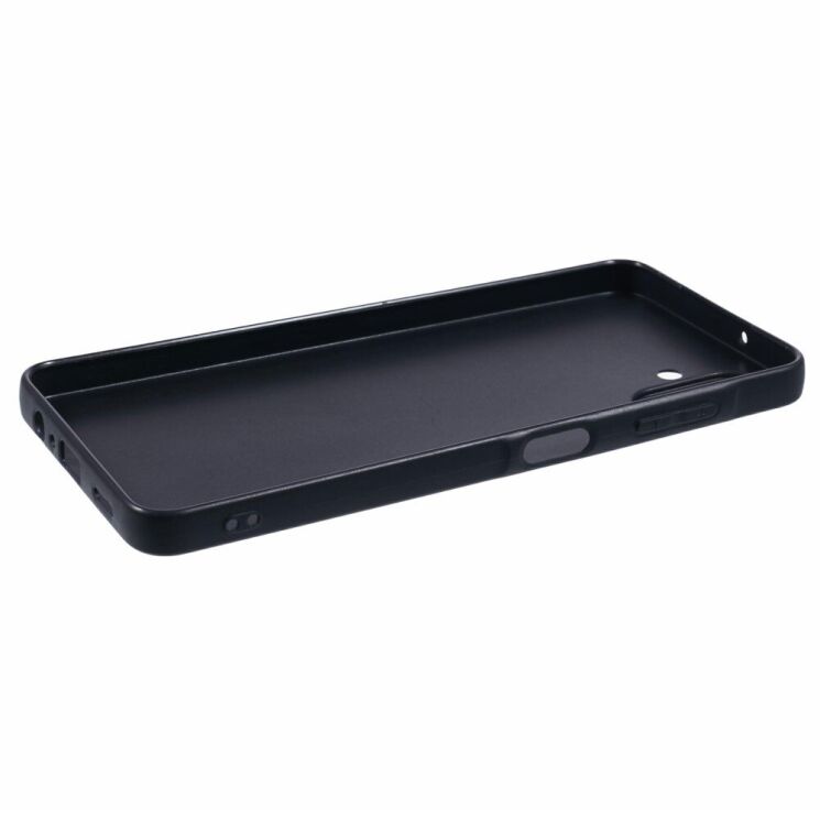 Силиконовый (TPU) чехол Deexe Matte Case для Samsung Galaxy A06 (A065) - Black: фото 5 из 6