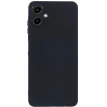 Силиконовый (TPU) чехол Deexe Matte Case для Samsung Galaxy A06 (A065) - Black: фото 1 из 6