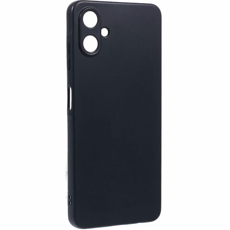 Силиконовый (TPU) чехол Deexe Matte Case для Samsung Galaxy A06 (A065) - Black: фото 3 из 6