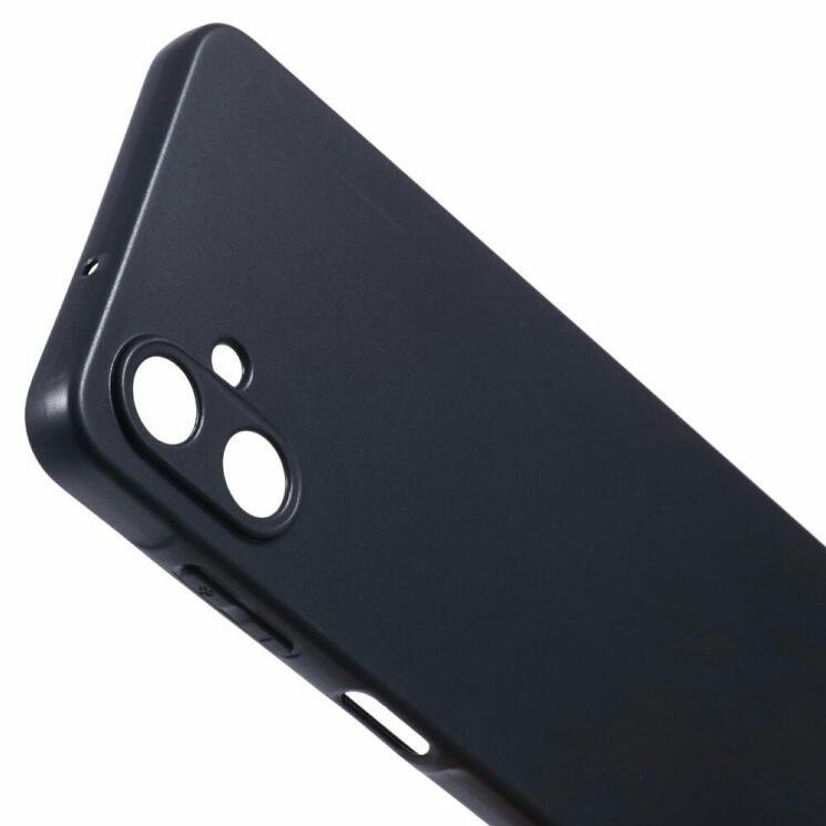 Силиконовый (TPU) чехол Deexe Matte Case для Samsung Galaxy A06 (A065) - Black: фото 6 из 6