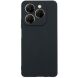 Силиконовый (TPU) чехол Deexe Matte Case для TECNO Spark 20 Pro - Black (345413B). Фото 1 из 3