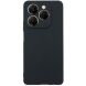 Силиконовый (TPU) чехол Deexe Matte Case для TECNO Spark 20 Pro - Black: фото 1 из 3