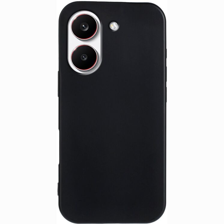 Силіконовий (TPU) чохол Deexe Matte Case для Xiaomi Poco X8 Pro - Black (409058B) Силіконовий (TPU) чохол Deexe Matte Case для Xiaomi Poco X8 Pro - Black: фото 2 з 7