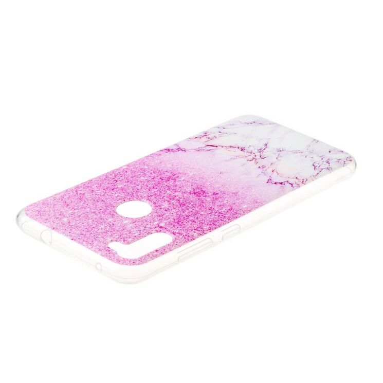 Силіконовий (TPU) чохол Deexe Pretty Glossy для Samsung Galaxy M11 (M115) - Marble Pattern: фото 3 з 5