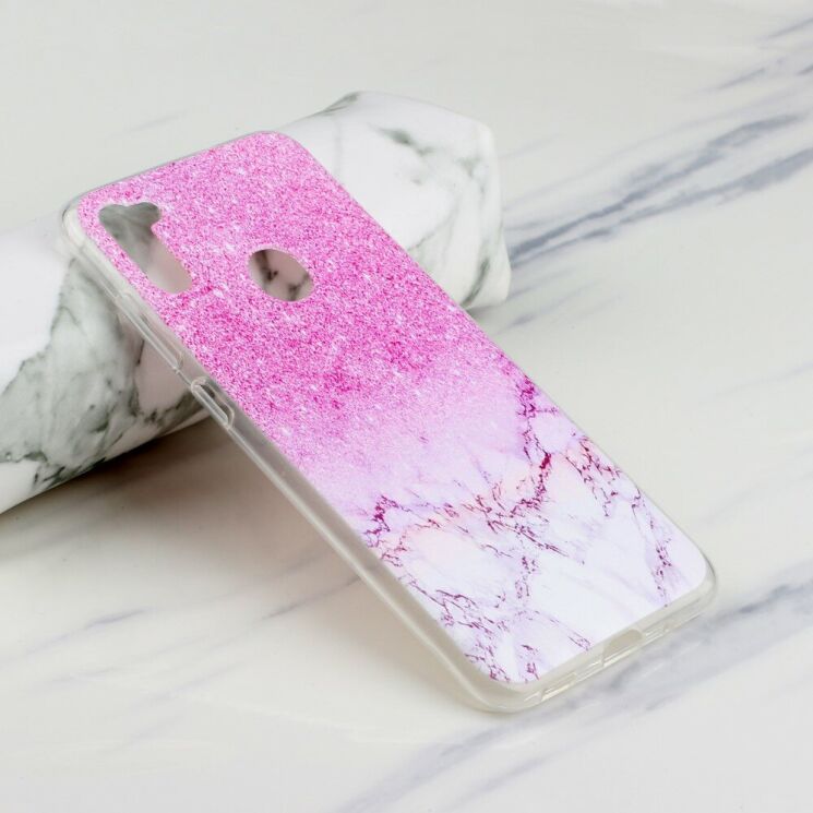 Силіконовий (TPU) чохол Deexe Pretty Glossy для Samsung Galaxy M11 (M115) - Marble Pattern: фото 5 з 5