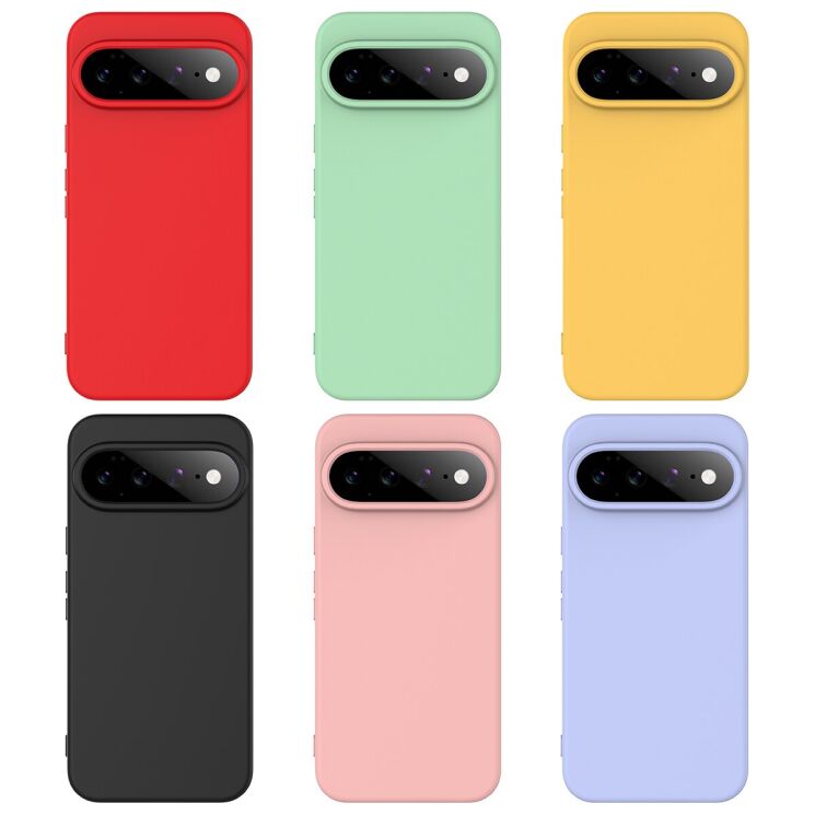 Силиконовый (TPU) чехол Deexe Silicone Case для Google Pixel 11 - Yellow: фото 2 из 9