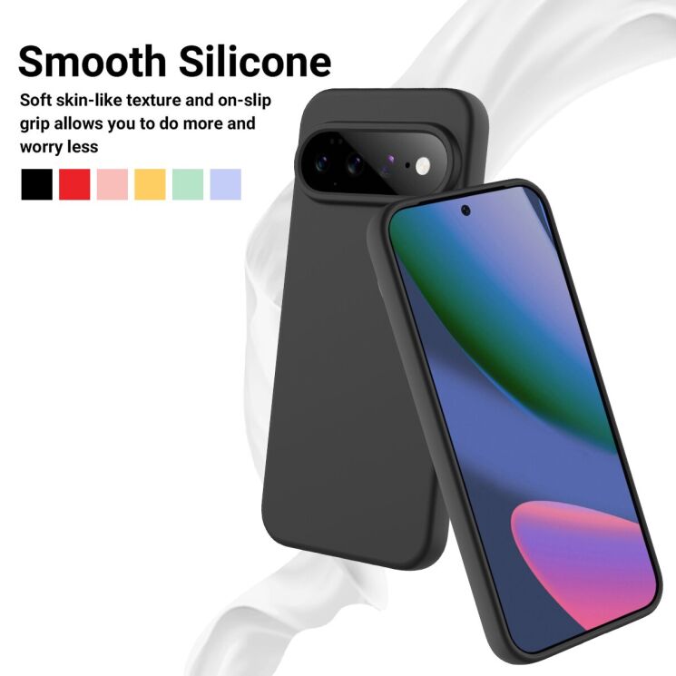 Силиконовый (TPU) чехол Deexe Silicone Case для Google Pixel 11 - Yellow: фото 4 из 9