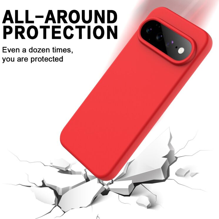 Силиконовый (TPU) чехол Deexe Silicone Case для Google Pixel 11 - Yellow: фото 6 из 9