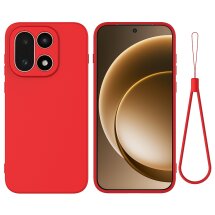 Силиконовый (TPU) чехол Deexe Silicone Case для OnePlus 15 - Red: фото 1 из 9