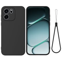 Силиконовый (TPU) чехол Deexe Silicone Case для OnePlus Nord CE6 - Black: фото 1 из 8