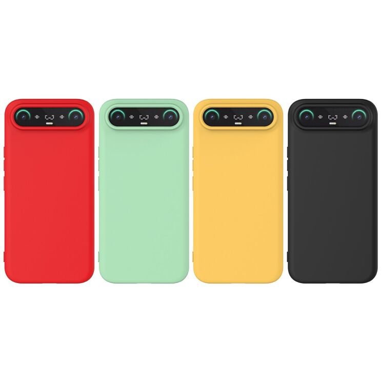 Силіконовий (TPU) чохол Deexe Silicone Case для TECNO Camon Slim - Green: фото 2 з 9