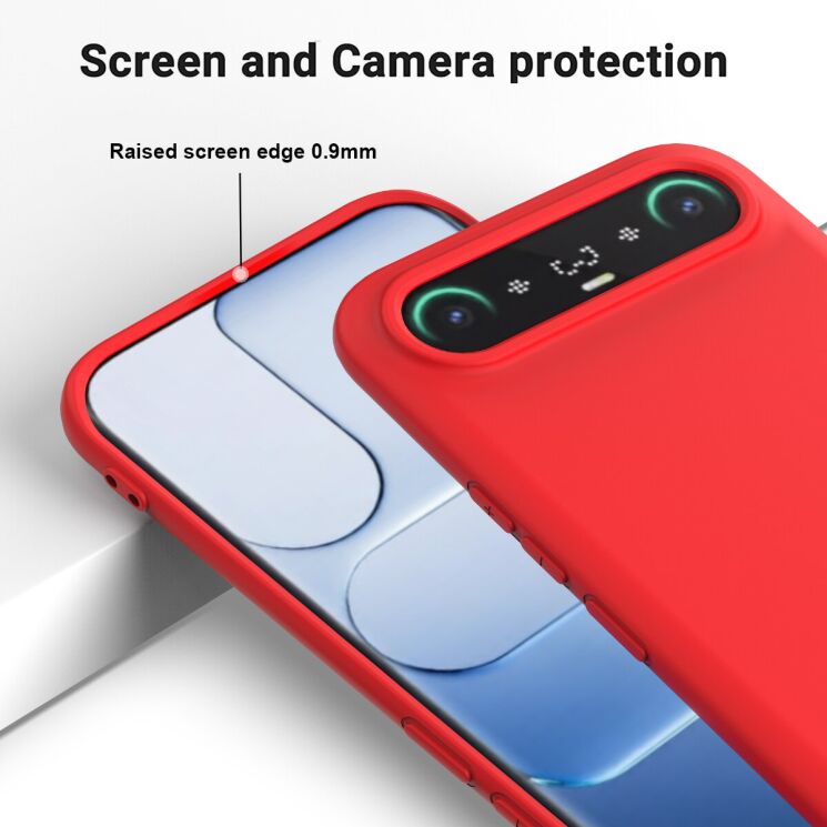 Силіконовий (TPU) чохол Deexe Silicone Case для TECNO Camon Slim - Green: фото 5 з 9