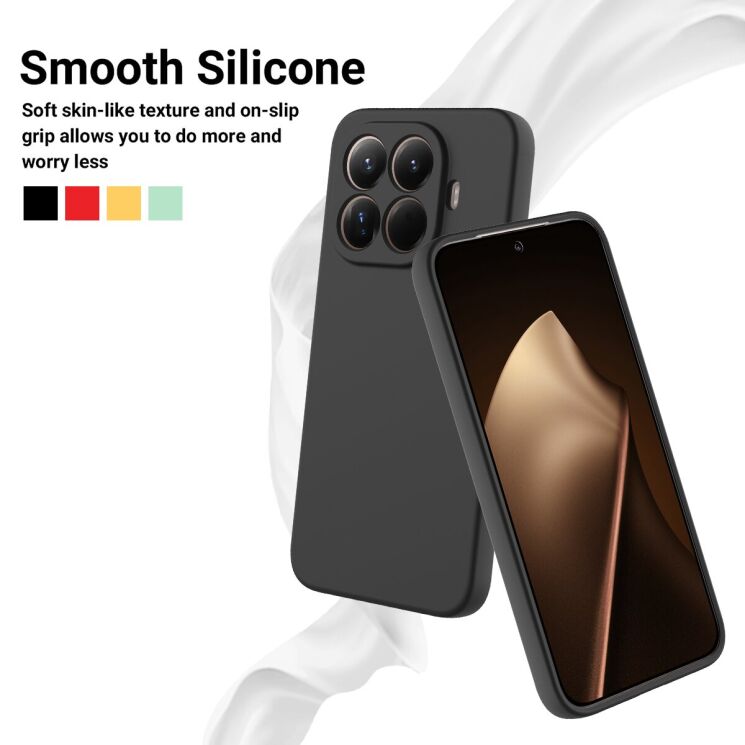 Силіконовий (TPU) чохол Deexe Silicone Case для Xiaomi 17T Pro - Green: фото 4 з 9