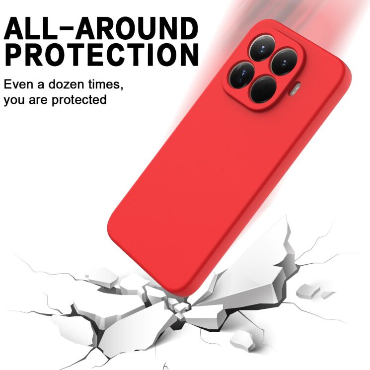 Силіконовий (TPU) чохол Deexe Silicone Case для Xiaomi 17T Pro - Green: фото 6 з 9