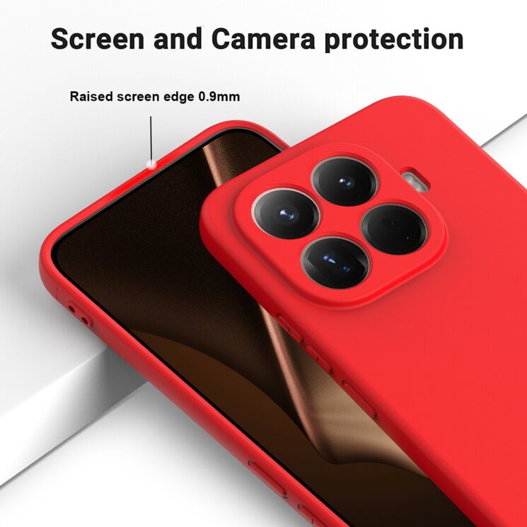 Силіконовий (TPU) чохол Deexe Silicone Case для Xiaomi 17T Pro - Green: фото 5 з 9