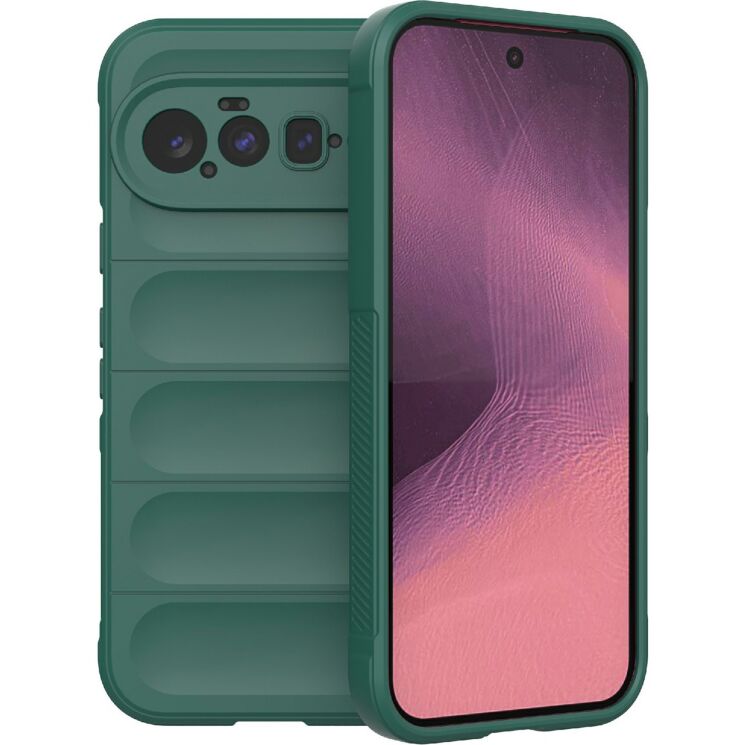 Силиконовый (TPU) чехол Deexe Terra Case для Google Pixel 11 - Green: фото 1 из 4