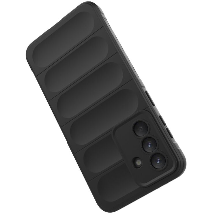 Силиконовый (TPU) чехол Deexe Terra Case для Samsung Galaxy A37 (A376) - Black: фото 3 из 6