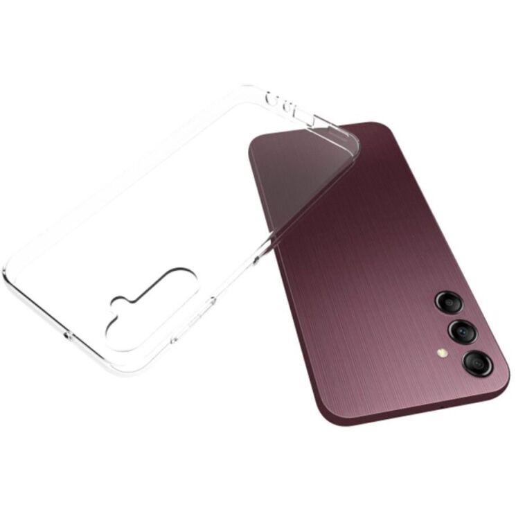 Силиконовый (TPU) чехол Deexe UltraThin для Samsung Galaxy A25 (A256) - Transparent: фото 4 из 6