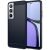Силиконовый (TPU) чехол MOFI Carbon Fiber для Realme C65 - Blue: фото 1 из 10