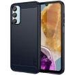Силиконовый (TPU) чехол MOFI Carbon Fiber для Samsung Galaxy M15 (M156) - Blue (349511L)