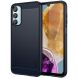 Силиконовый (TPU) чехол MOFI Carbon Fiber для Samsung Galaxy M15 (M156) - Blue (349511L). Фото 1 из 11