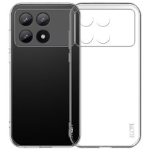 Силиконовый (TPU) чехол MOFI Thin Guard для Xiaomi Poco F6 Pro - Transparent: фото 1 из 10