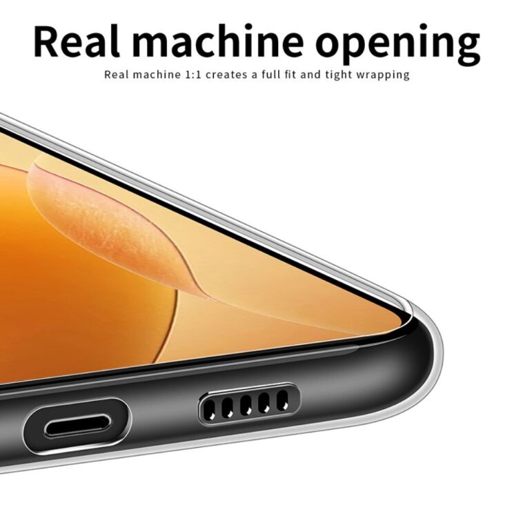 Силиконовый (TPU) чехол MOFI Thin Guard для Xiaomi Poco F6 Pro - Transparent: фото 8 из 10