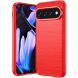 Силиконовый (TPU) чехол UniCase Carbon для Google Pixel 11 Pro XL - Red (426016R). Фото 1 из 9