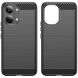 Силіконовий (TPU) чохол UniCase Carbon для Xiaomi Poco X8 Pro Max - Black (408922B). Фото 2 з 8
