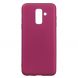 Силиконовый (TPU) чехол X-LEVEL Matte для Samsung Galaxy A6+ 2018 (A605) - Wine Red (189635WR). Фото 2 из 4