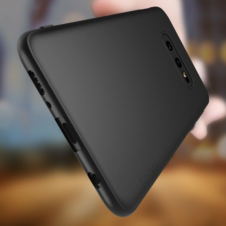 Силиконовый (TPU) чехол X-LEVEL Matte для Samsung Galaxy S10e (G970) (TPU) - Black: фото 5 из 7