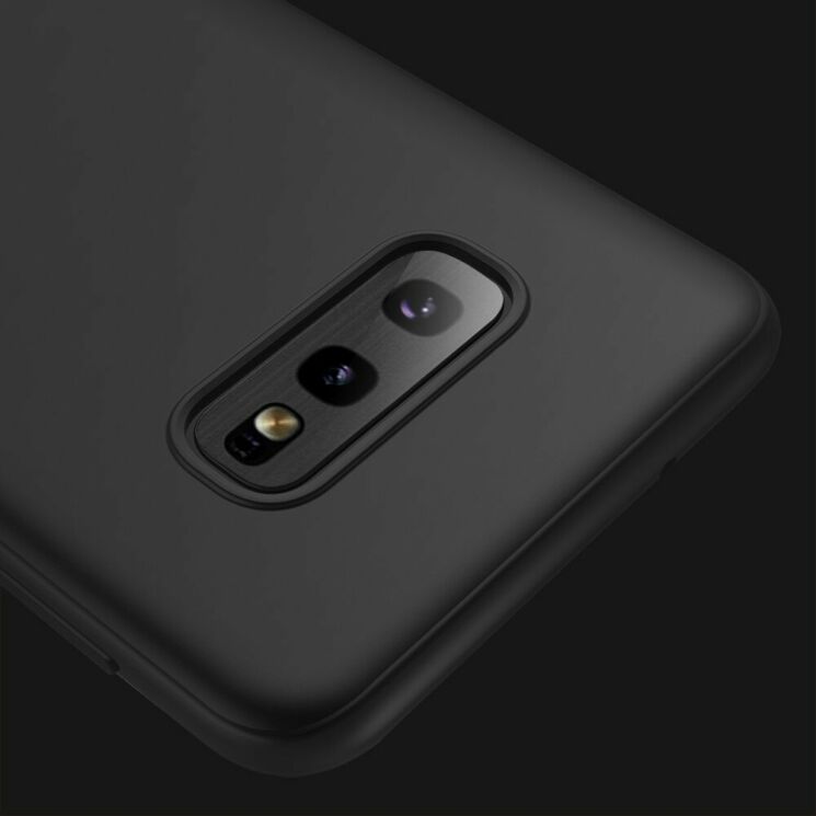Силиконовый (TPU) чехол X-LEVEL Matte для Samsung Galaxy S10e (G970) (TPU) - Black: фото 6 из 7