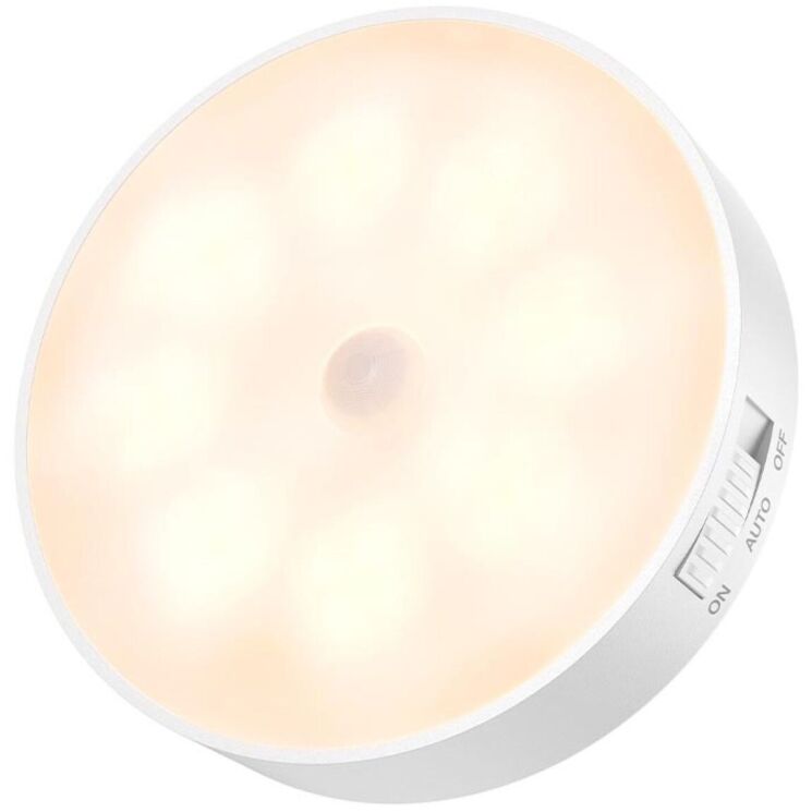 Світлодіодна лампа Hoco HX17 (300mAh, 3000К) - White (984202W) Світлодіодна лампа Hoco HX17 (300mAh, 3000К) - White: фото 1 з 9